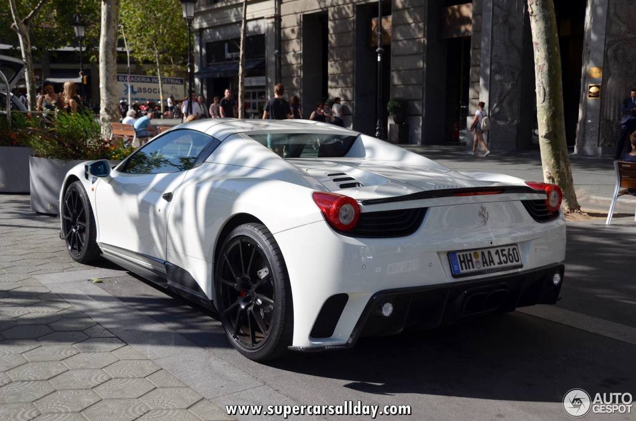 Ferrari 458 Spider Mansory Siracusa Monaco Limited Edition