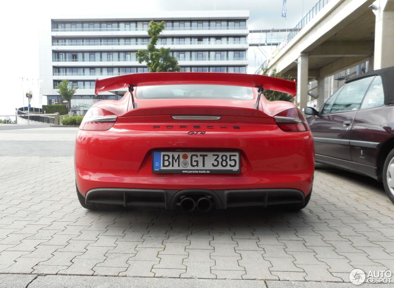 Porsche 981 Cayman GT4