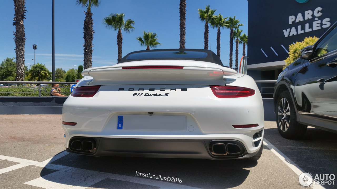 Porsche 991 Turbo S Cabriolet MkI