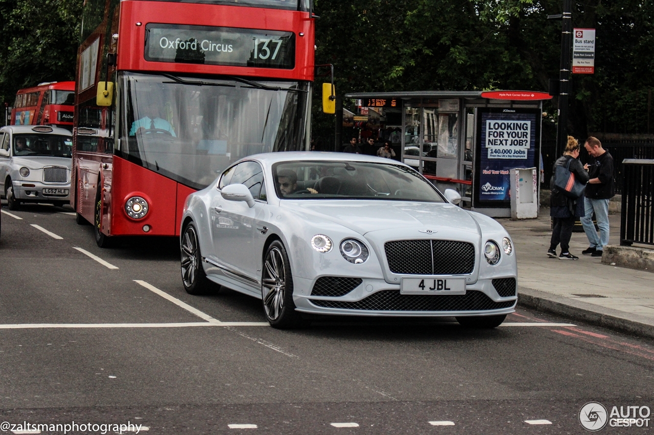 Bentley Continental GT Speed 2016