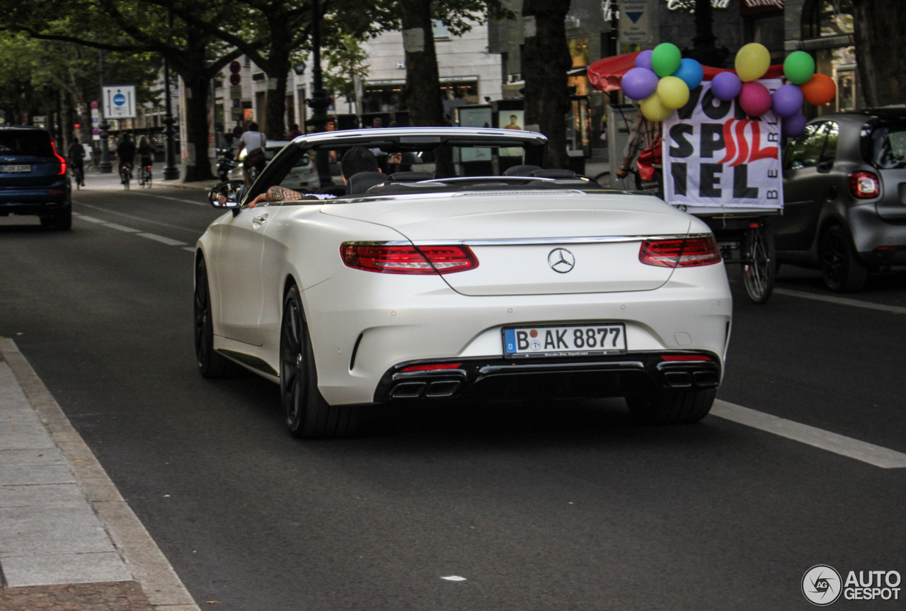 Mercedes-AMG S 63 Convertible A217