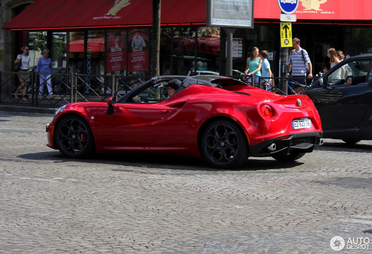 Alfa Romeo 4C Spider