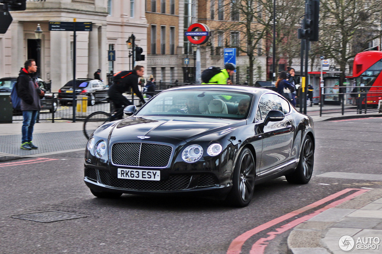 Bentley Continental GT Speed 2012