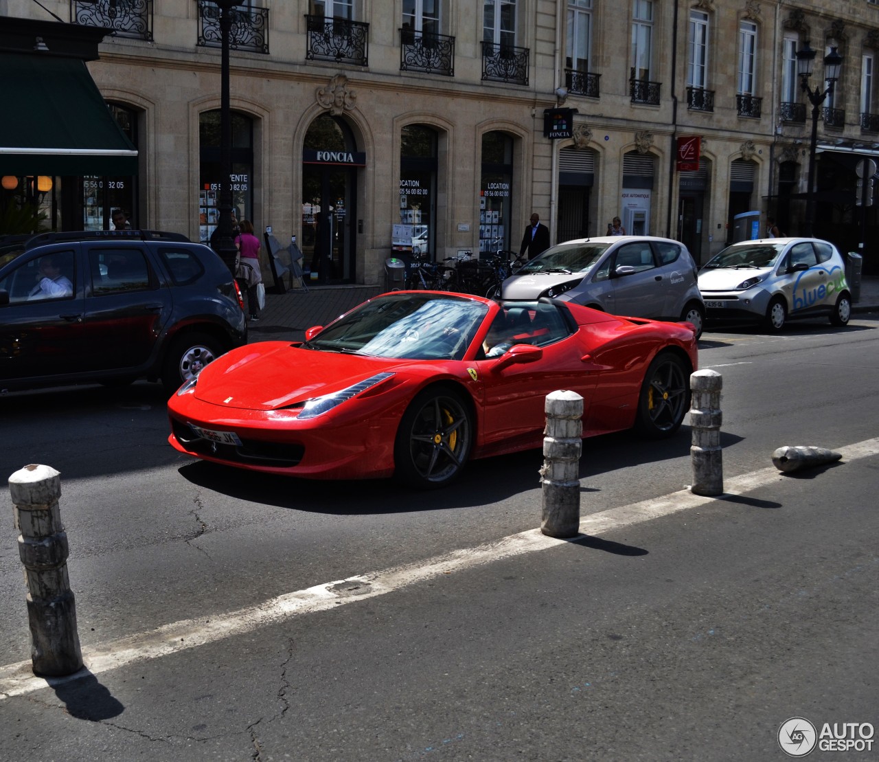 Ferrari 458 Spider