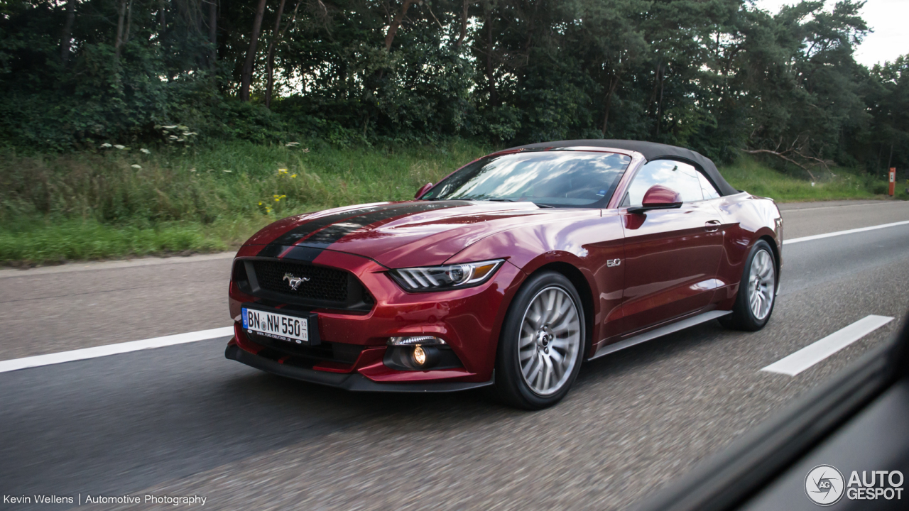 Ford Mustang GT Convertible 2015