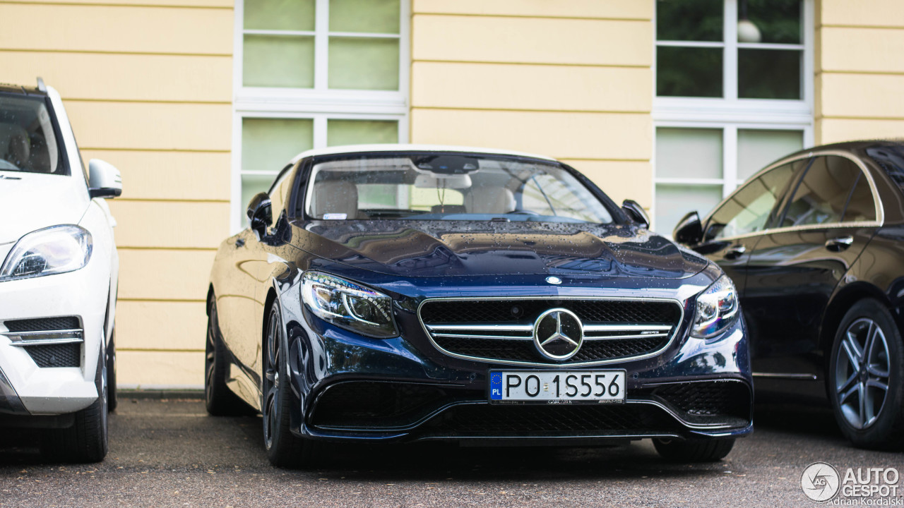 Mercedes-AMG S 63 Convertible A217