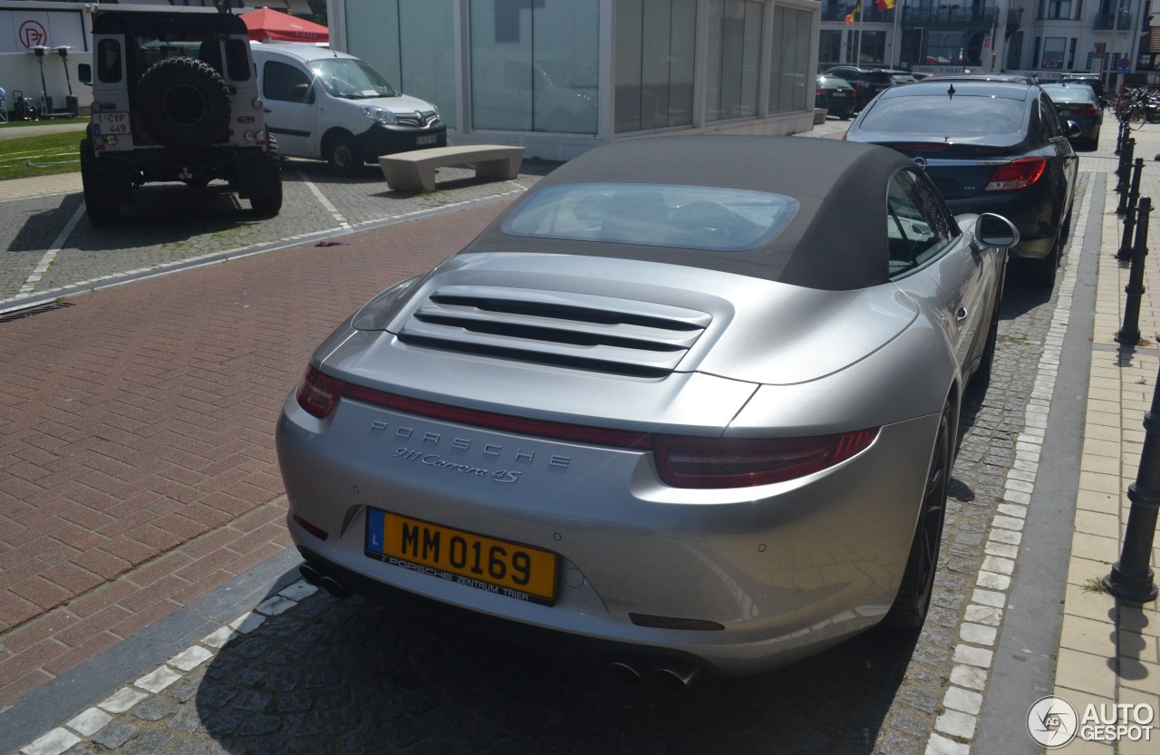 Porsche 991 Carrera 4S Cabriolet MkI