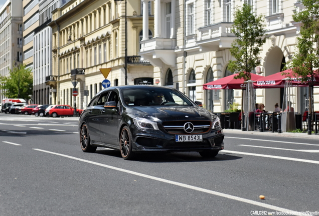 Mercedes-AMG CLA 45 Shooting Brake OrangeArt Edition