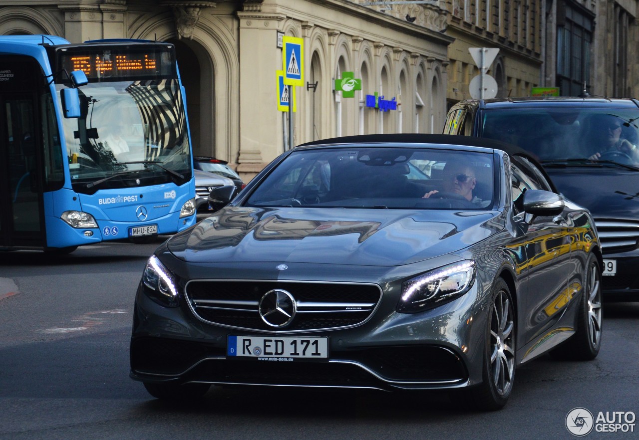 Mercedes-AMG S 63 Convertible A217