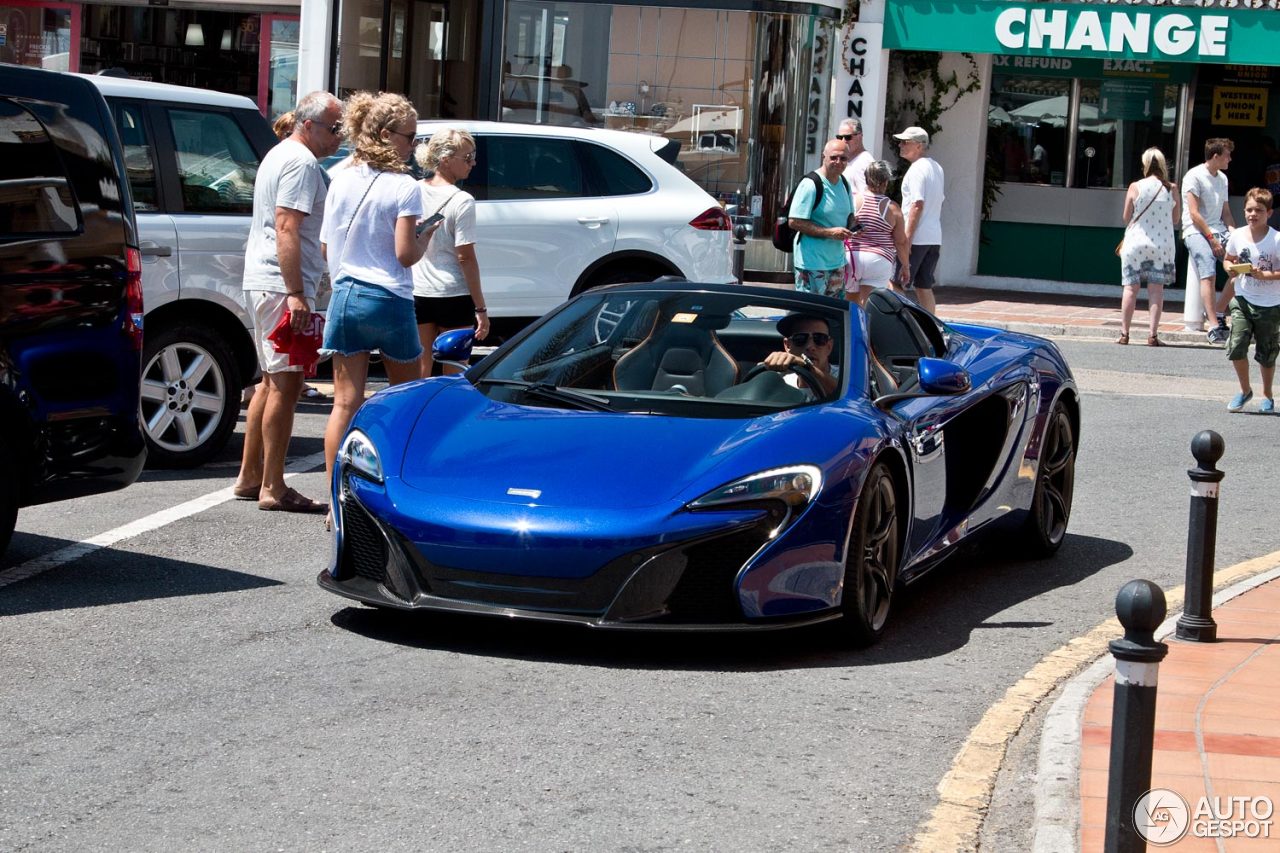 McLaren 650S Spider