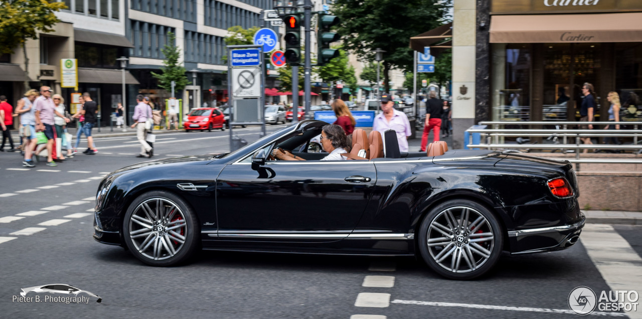 Bentley Continental GTC Speed 2016