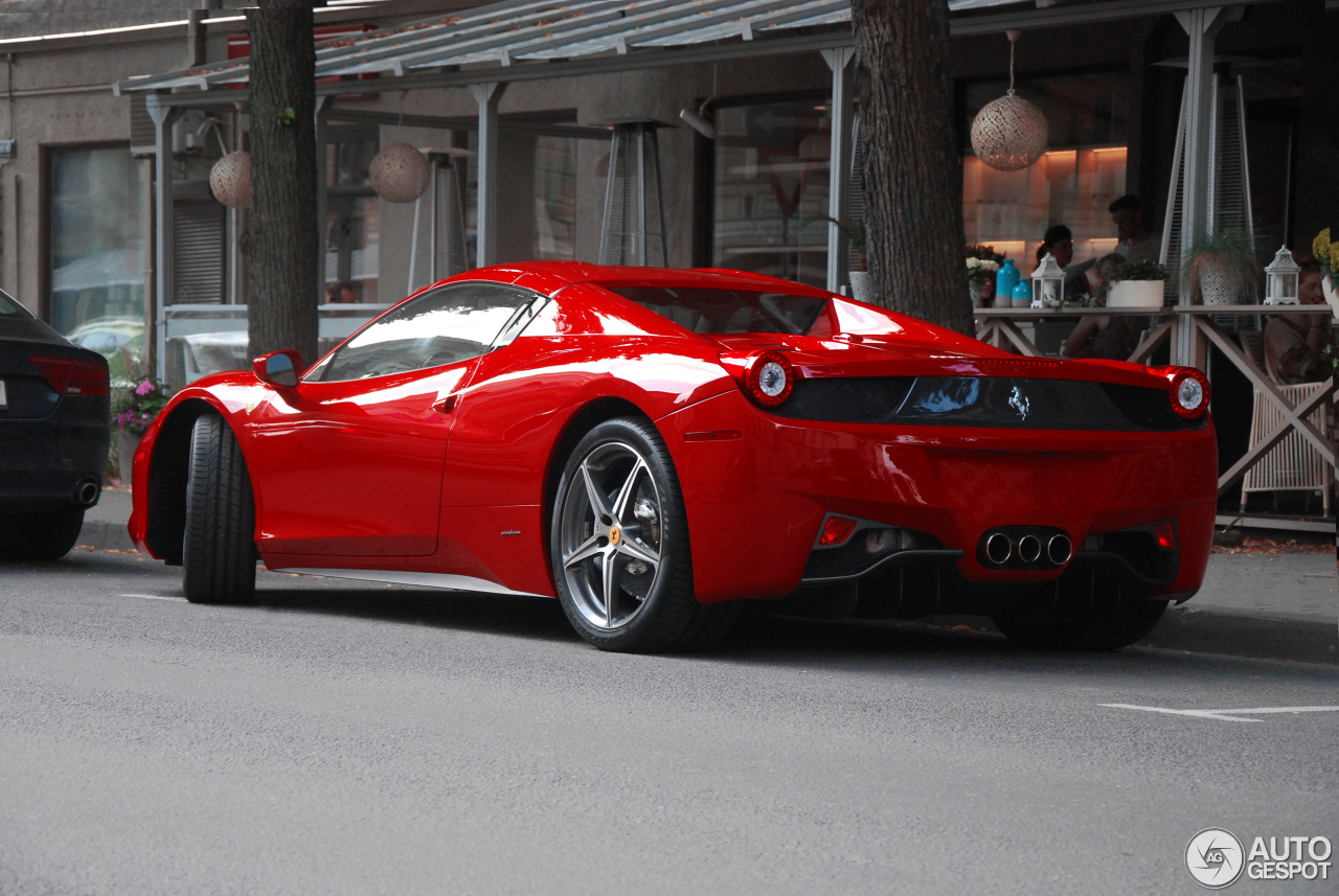 Ferrari 458 Spider