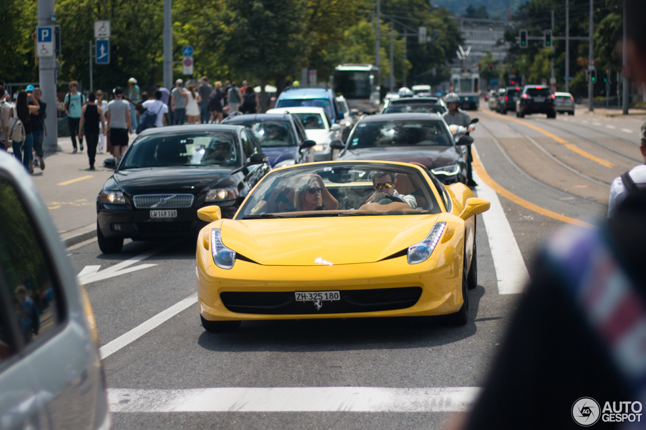 Ferrari 458 Spider