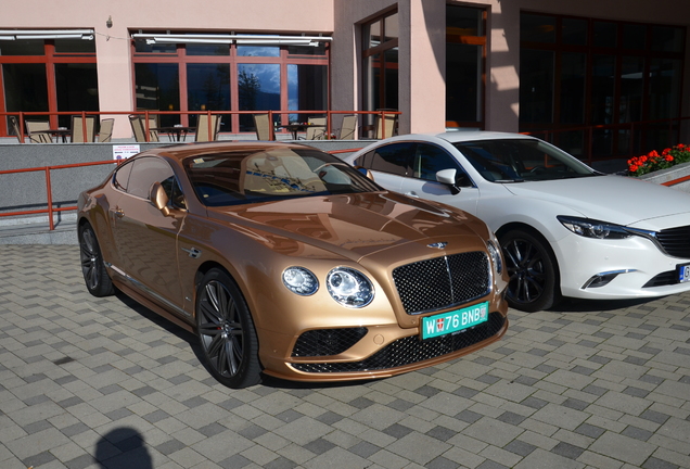 Bentley Continental GT Speed 2016