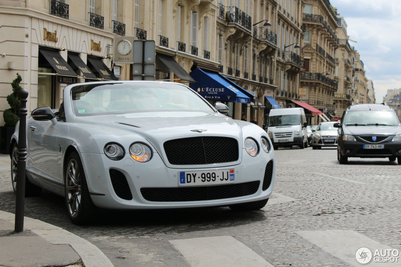 Bentley Continental Supersports Convertible