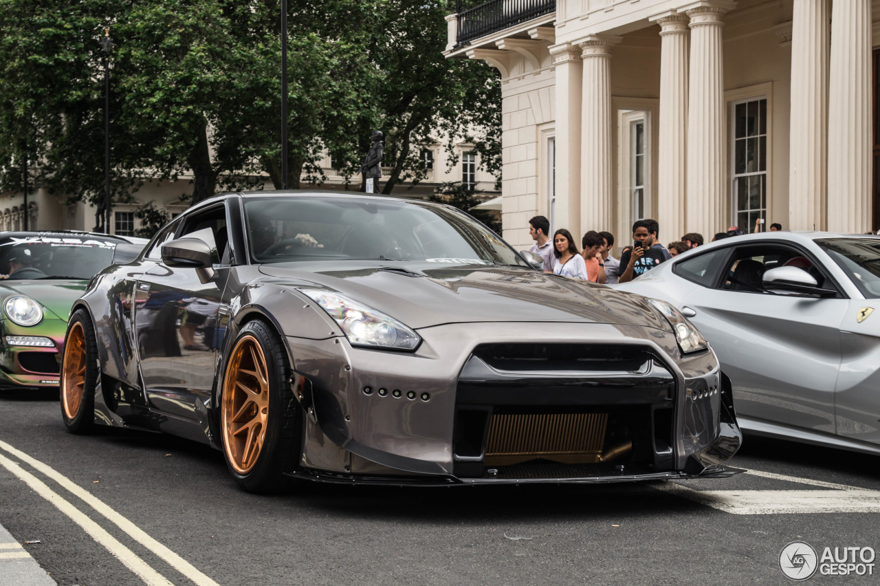 Nissan GT-R GReddy x Garrett Turbo Rocket Bunny