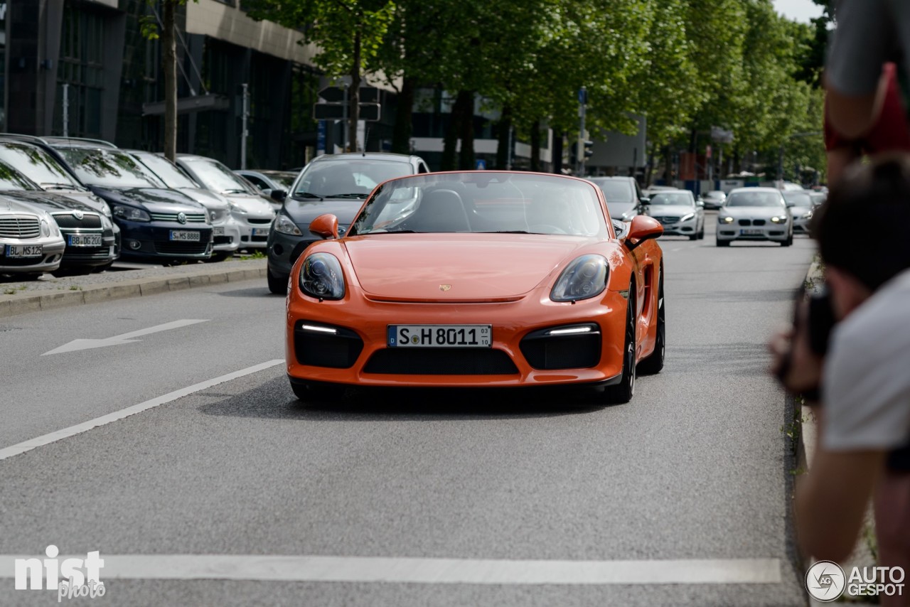 Porsche 981 Boxster Spyder