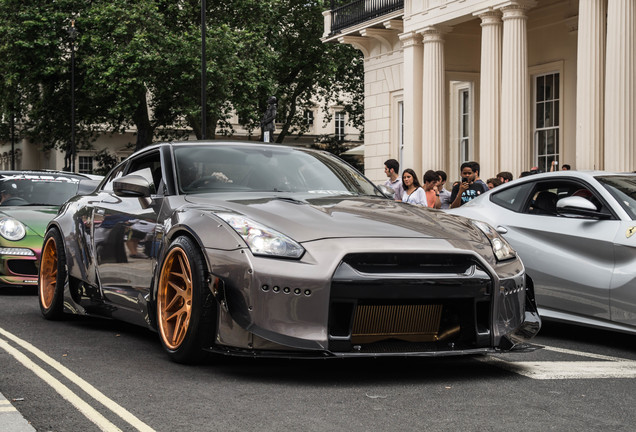 Nissan GT-R GReddy x Garrett Turbo Rocket Bunny