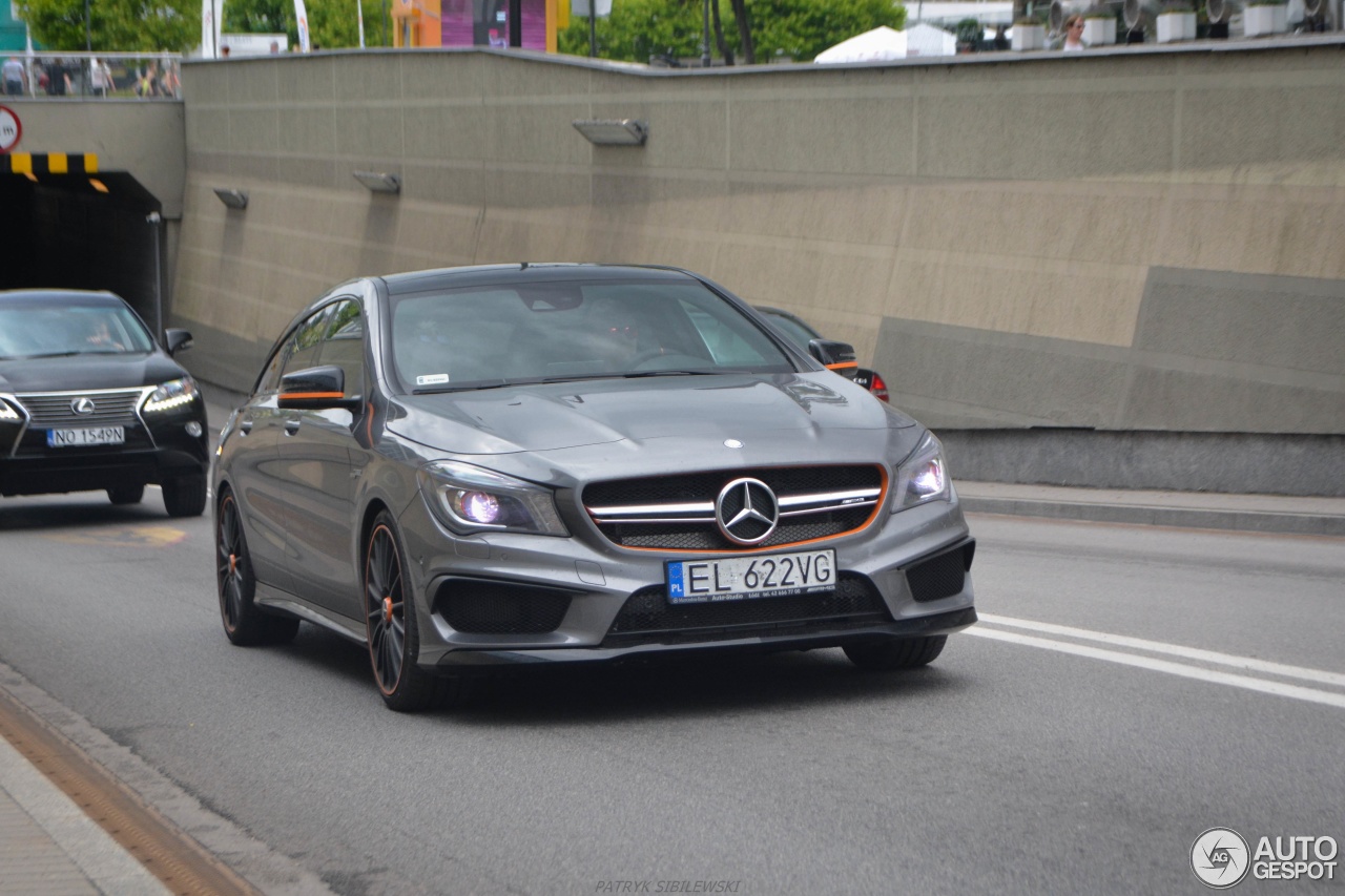 Mercedes-Benz CLA 45 AMG Shooting Brake OrangeArt Edition