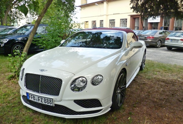 Bentley Continental GTC Speed 2016