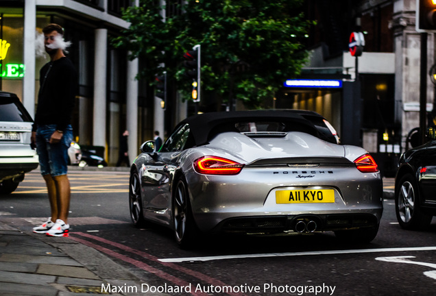 Porsche 981 Boxster Spyder