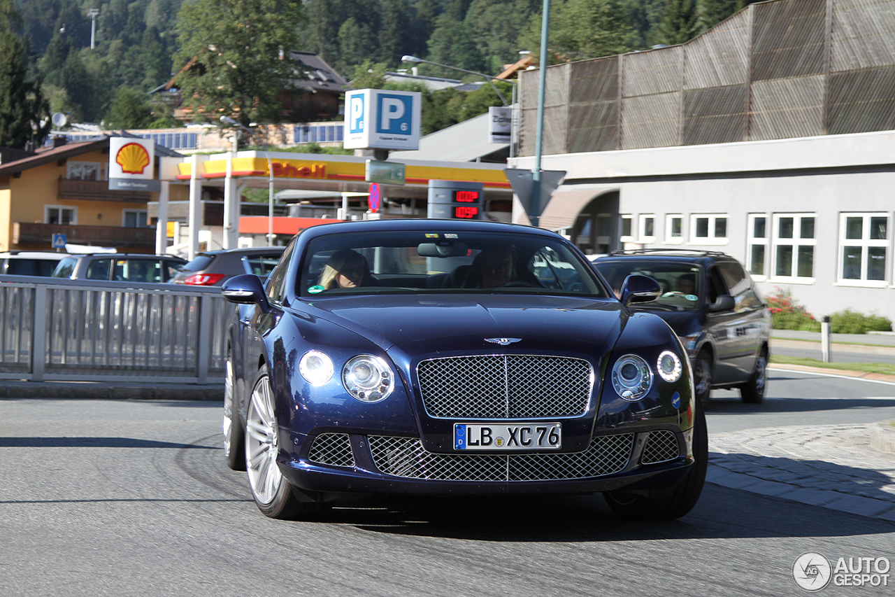 Bentley Continental GT Speed 2012