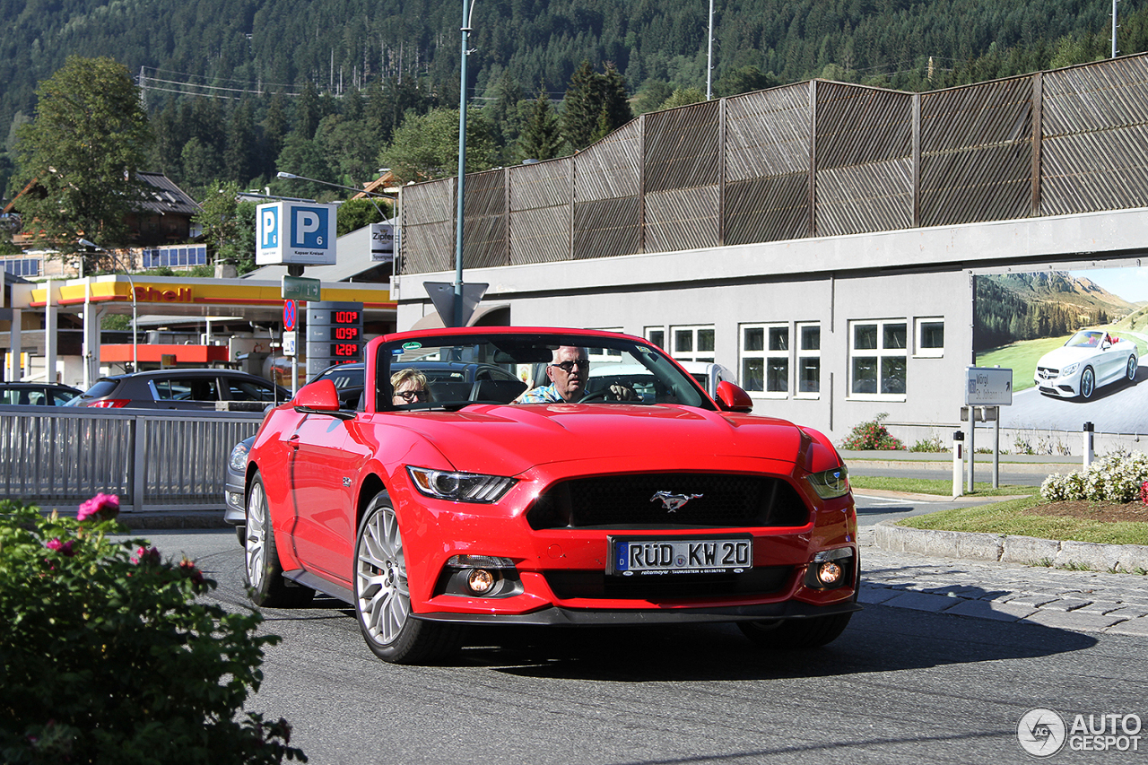 Ford Mustang GT Convertible 2015