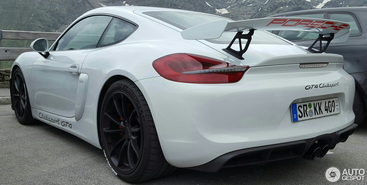 Porsche 981 Cayman GT4