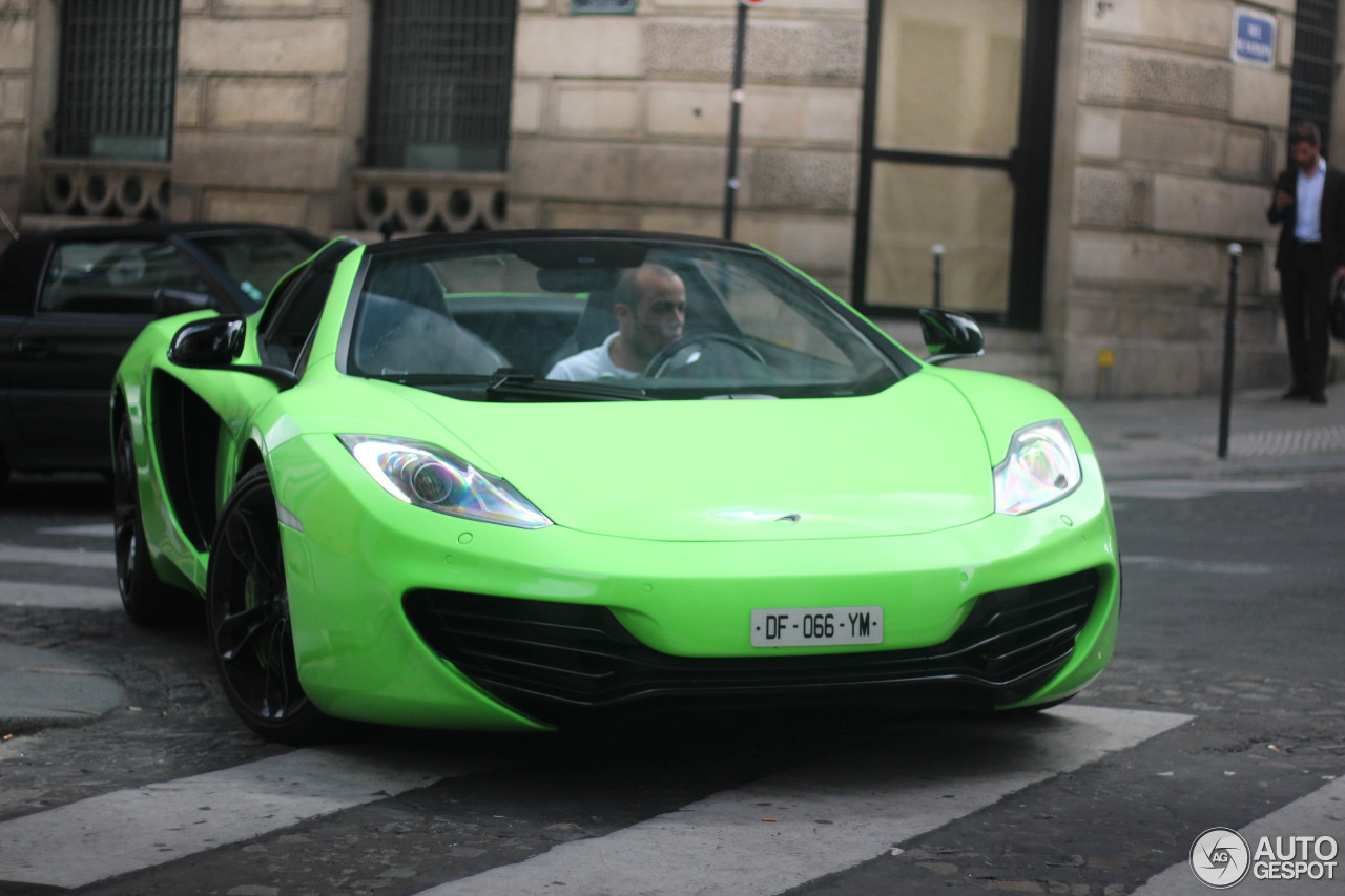 McLaren 12C Spider