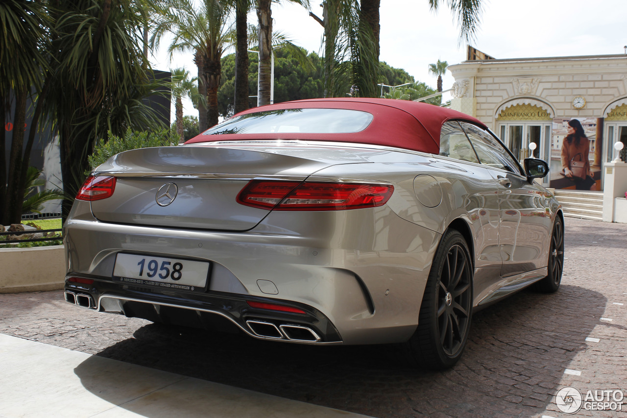 Mercedes-AMG S 63 Convertible A217 Edition 130