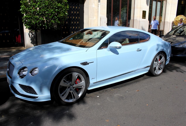 Bentley Continental GT Speed 2016