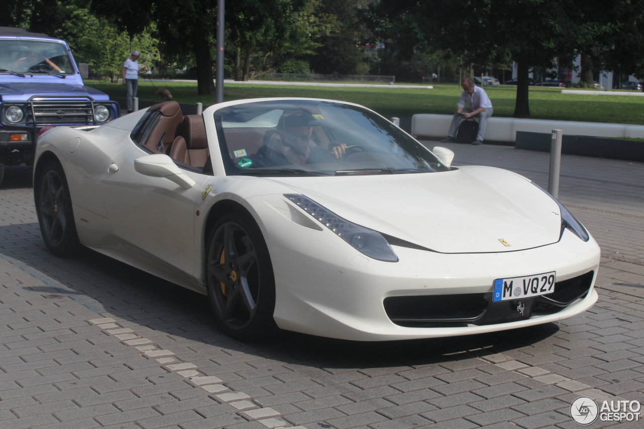 Ferrari 458 Spider