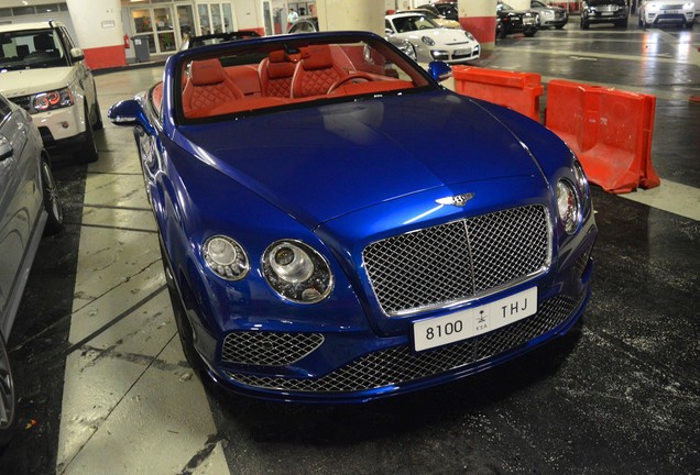 Bentley Continental GTC Speed 2016