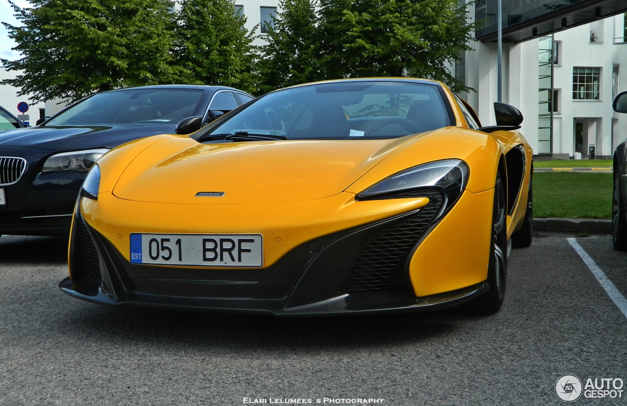 McLaren 650S Spider