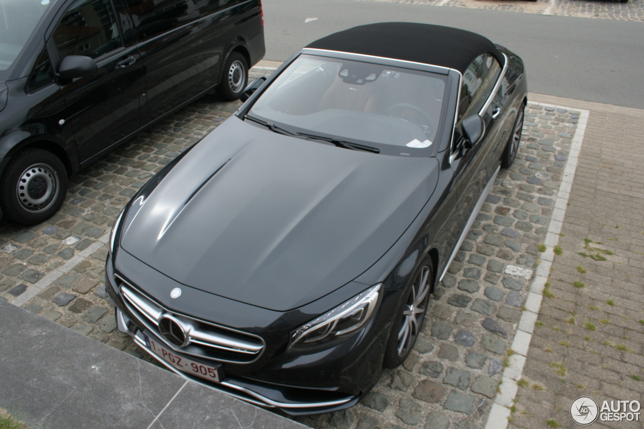 Mercedes-AMG S 63 Convertible A217