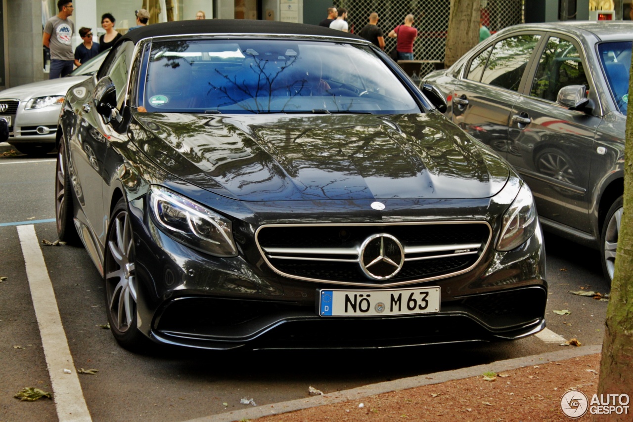 Mercedes-AMG S 63 Convertible A217