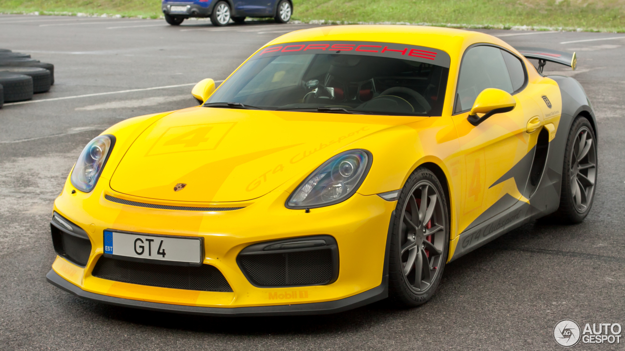 Porsche 981 Cayman GT4