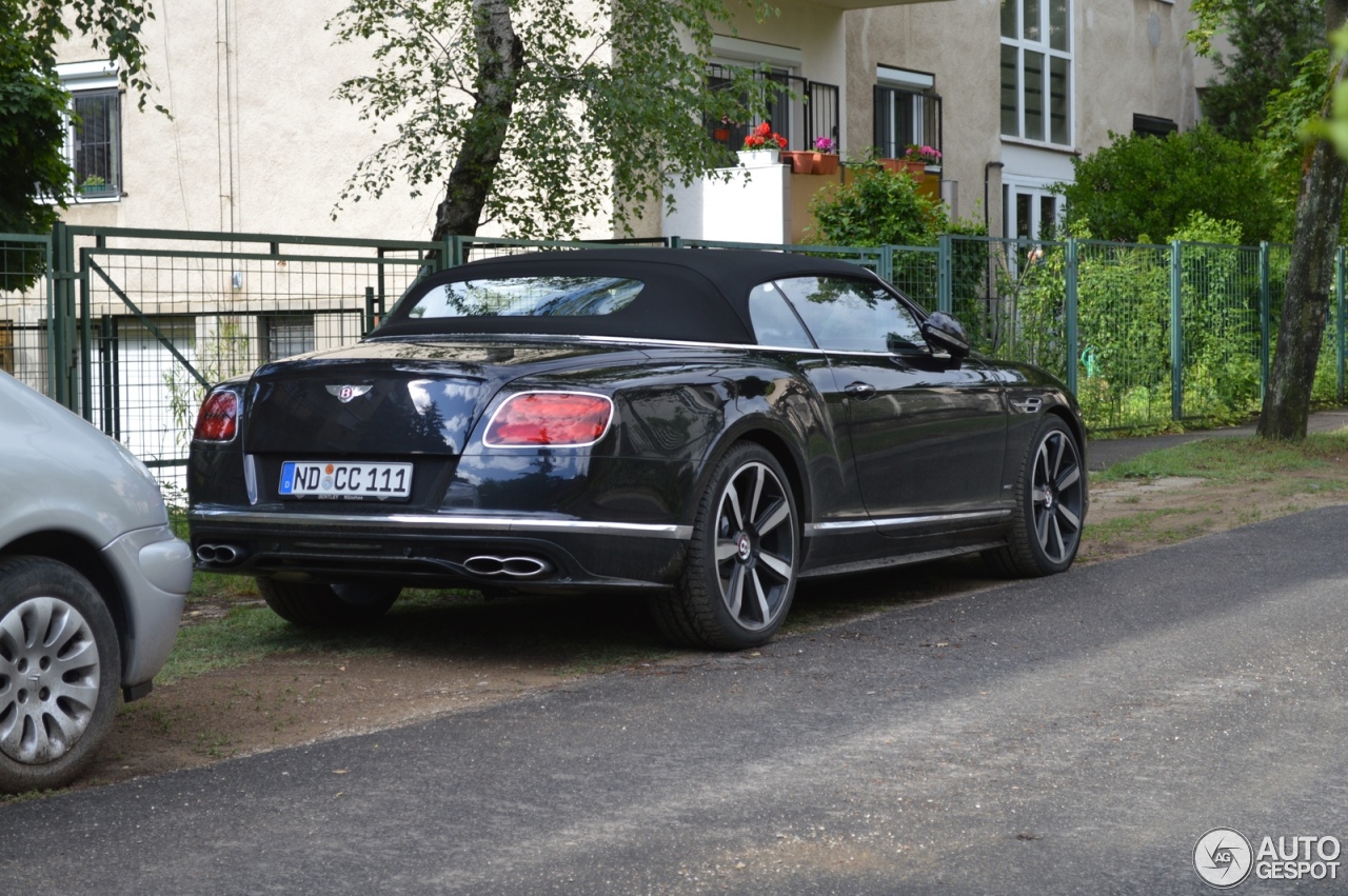 Bentley Continental GTC V8 S 2016