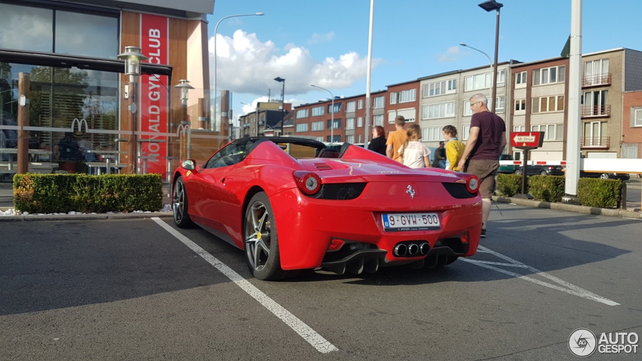 Ferrari 458 Spider