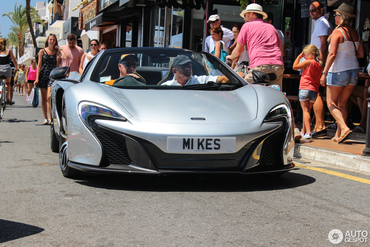 McLaren 650S Spider