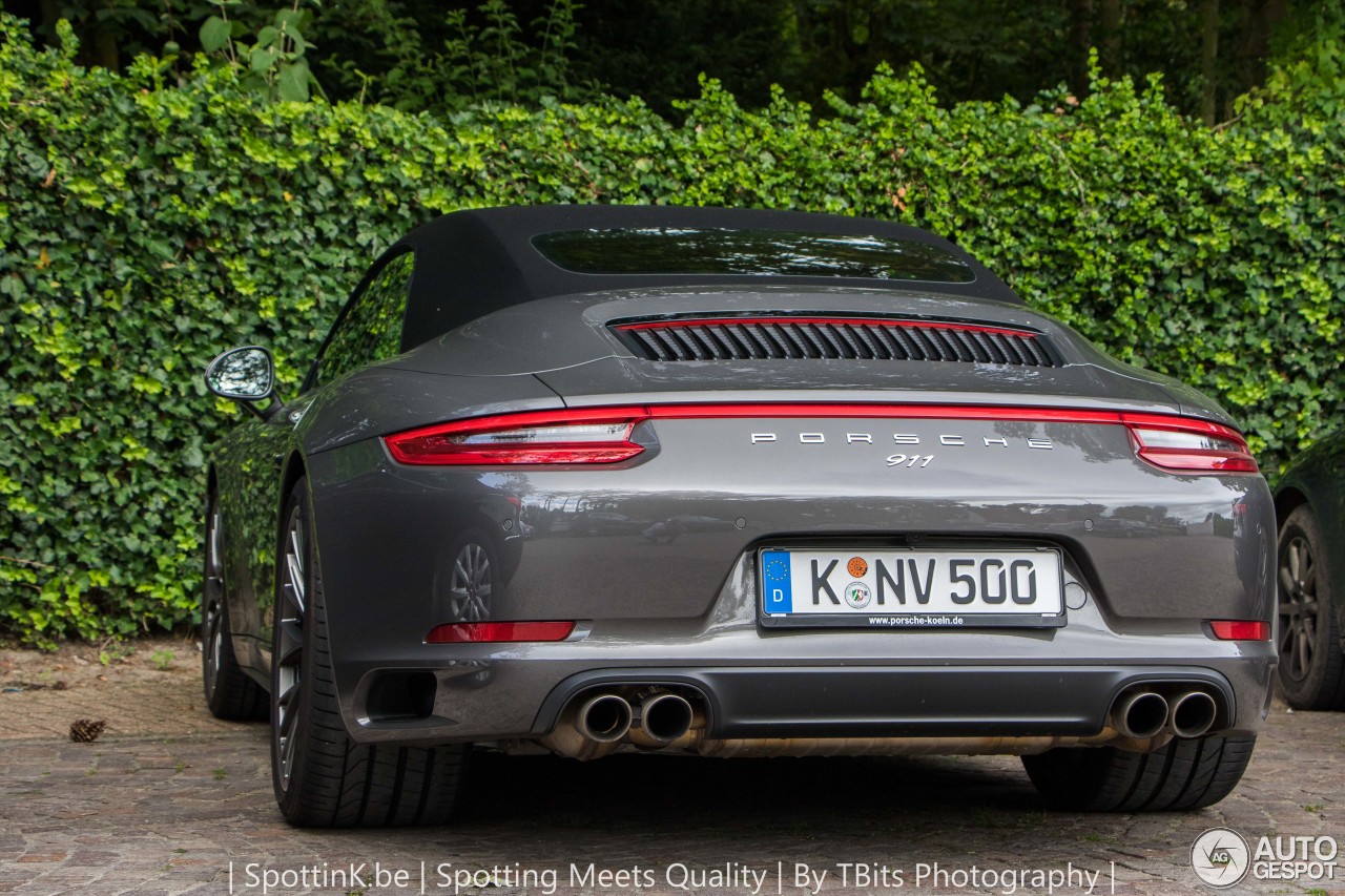 Porsche 991 Carrera 4S Cabriolet MkII