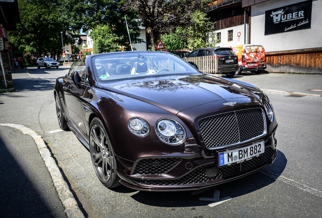 Bentley Continental GTC Speed 2016