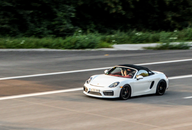 Porsche 981 Boxster Spyder