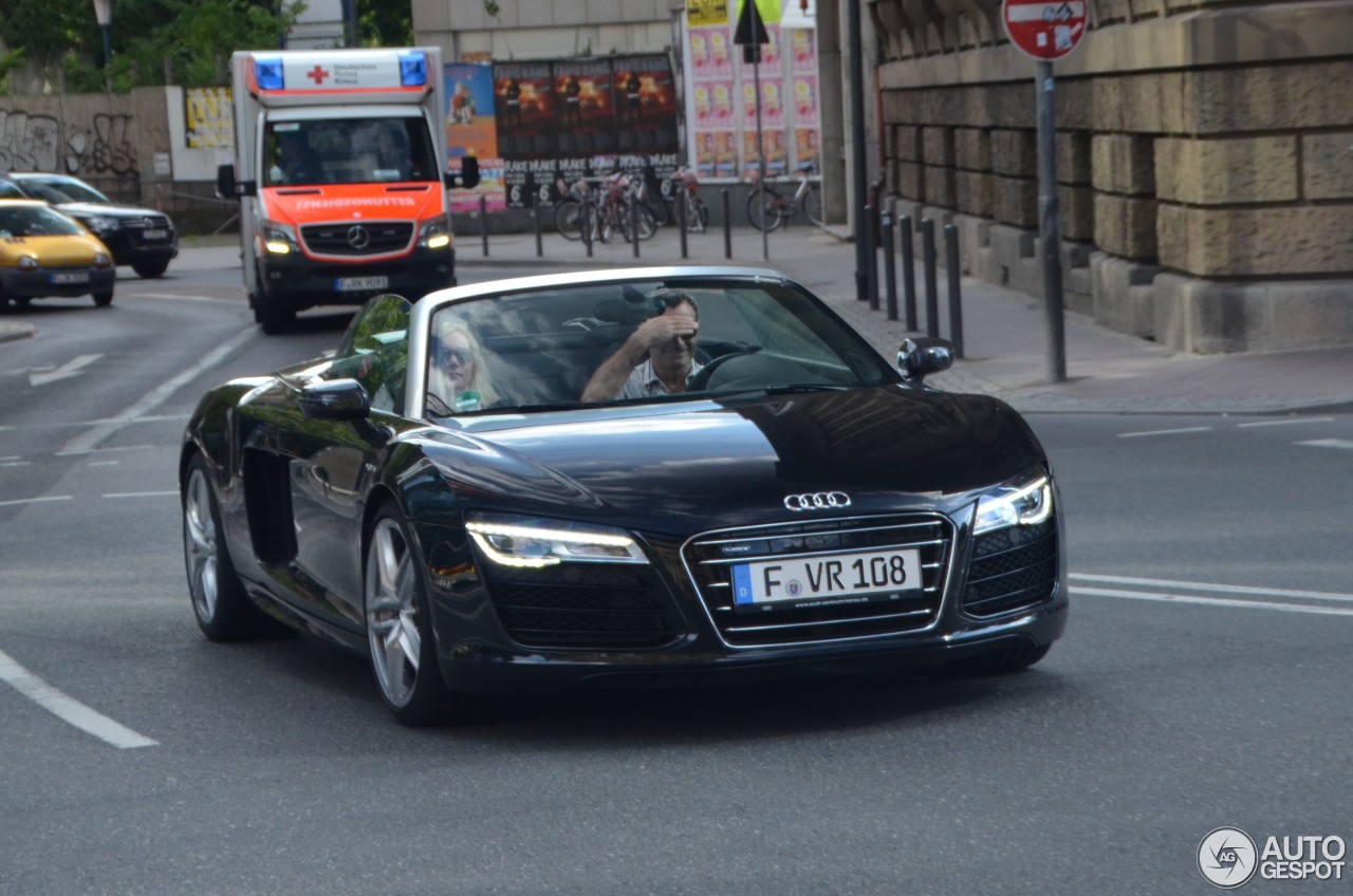 Audi R8 V10 Spyder 2013