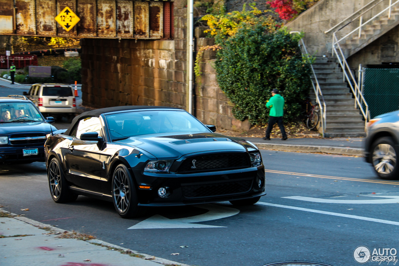 Ford Mustang Shelby GT500 Convertible 2010