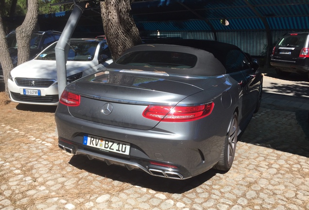 Mercedes-AMG S 63 Convertible A217