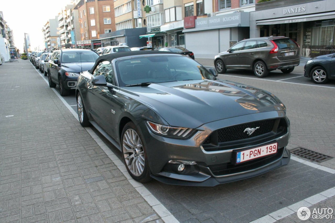 Ford Mustang GT Convertible 2015