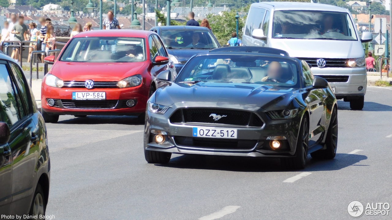 Ford Mustang GT Convertible 2015