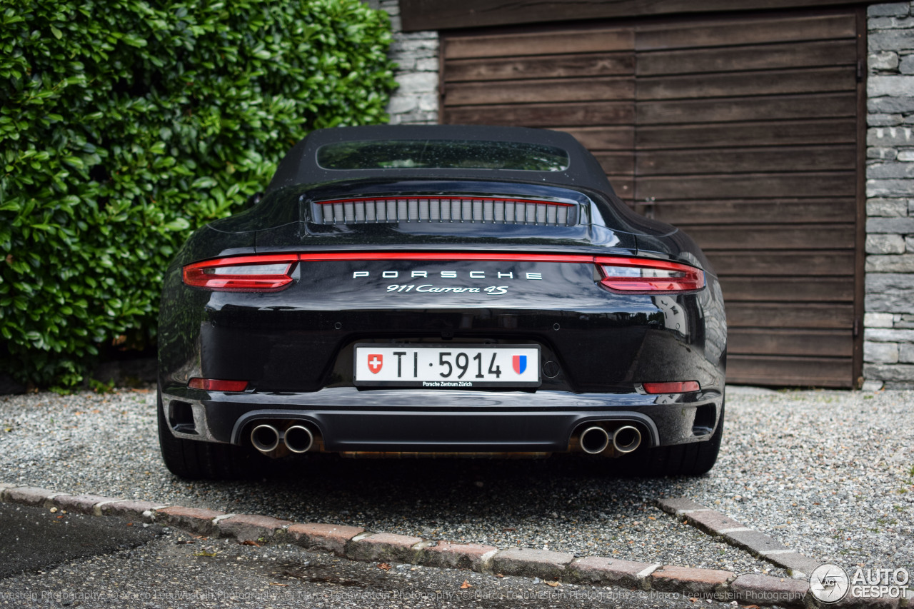 Porsche 991 Carrera 4S Cabriolet MkII