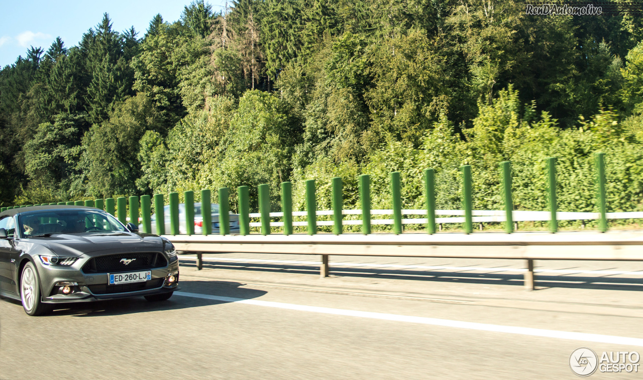 Ford Mustang GT Convertible 2015